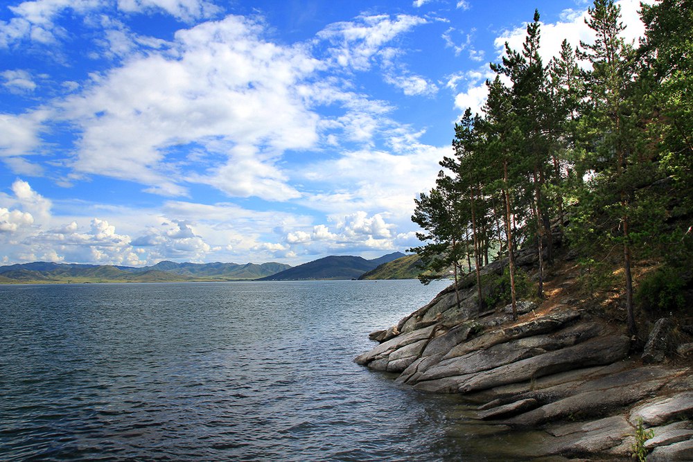 Бухтарминское водохранилище 2